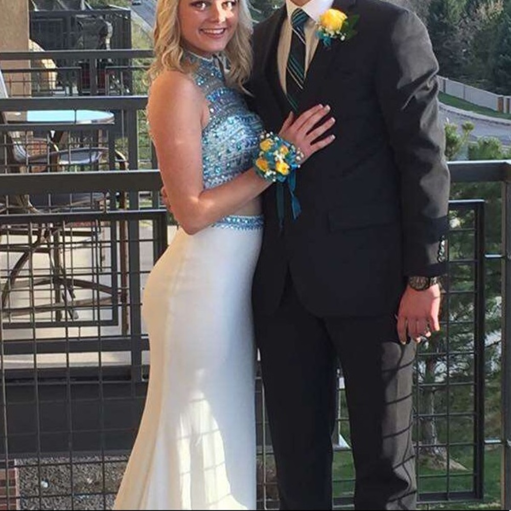 Two pice prom dress
